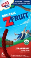 Clif Kid® Organic ZFruit® Strawberry Twisted Fruit Snack Perspective: Main