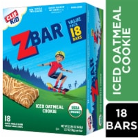 CLIF Kid Zbar® Organic Iced Oatmeal Cookie Granola Bars