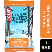 CLIF BAR Spiced Pumpkin Pie Seasonal Energy Protein Bar Perspective: Main