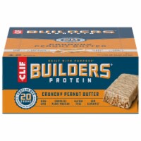 CLIF® Builders® Crunchy Peanut Butter Protein Bars Perspective: Main