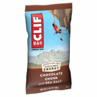 Clif Bar® Sweet & Salty Chocolate Chunk with Sea Salt Energy Bar Perspective: Main