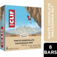 Clif Bar White Chocolate Macadamia Nut Flavor Energy Bars