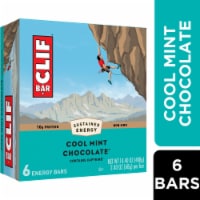 Clif Bar Cool Mint Chocolate With Caffeine Energy Bars
