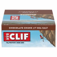 Clif Bar® Sweet & Salty Chocolate Chunk with Sea Salt Energy Bars Perspective: Main