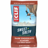 Clif Bar® Sweet & Salty Dark Chocolate Almond with Sea Salt Energy Bar Perspective: Main