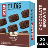 Clif Bar Minis Chocolate Brownie Flavor Snack-Size Energy Bars