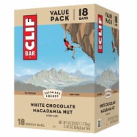 Clif Bar White Chocolate Macadamia Nut Flavor Energy Bars