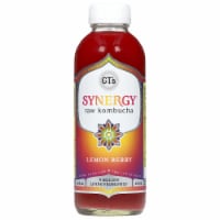 GT's Synergy® Organic Lemon Berry Raw Kombucha