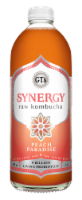 GT's Synergy Raw Kombucha Peach Paradise
