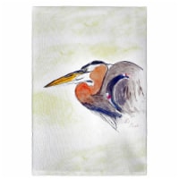 Betsy Drake GT719 Heron Portrait Guest Towel