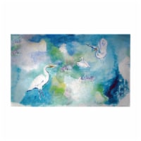 Betsy Drake DM1047G 30 x 50 in. Three Egrets Door Mat - Large
