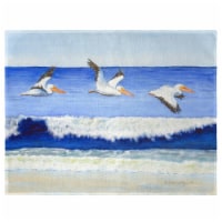 Betsy Drake PM1076 Skimming the Surf Place Mat - Set of 4