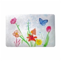 Betsy Drake DM1102 18 x 26 in. Pastel Garden Door Mat