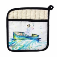 Betsy Drake PT125 Boy in Boat Pot Holder