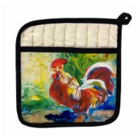 Betsy Drake PT144 Red Rooster Pot Holder