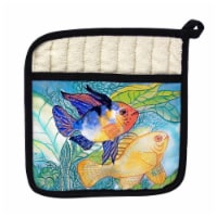 Betsy Drake PT300 Betsys Two Fish Pot Holder