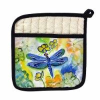 Betsy Drake PT817 Dragonflys Garden Pot Holder