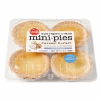 Ukrop's™ Coconut Custard Mini Pies Perspective: Main