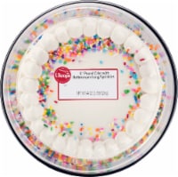 Ukrop's™ 8 Inch Pound Cake with Buttercream Icing & Sprinkles Perspective: Main