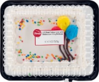 Ukrop's™ 1/8 Sheet Yellow Cake with Buttercream Icing & Balloons