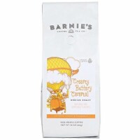 Barnie's Coffee Kitchen - Coffee Ground Creamy Buttery Caramel - Case of 6 - 10 OZ
