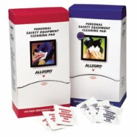 Allegro 037-1001-05 8 x 11 ft. Respirator Alcohol Wipes- Big Ones