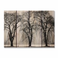 Day Dream WIT2216 22 x 16 in. Winter Trees Inside & Outside wood Wall Art