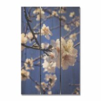 Day Dream CHB2836 28 x 36 in. Cherry Blossoms Inside & Outside wood Wall Art