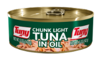 Tuny Chunk Light Tuna in Oil Perspective: Main