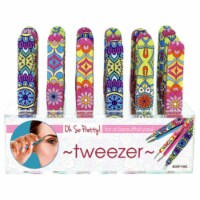 DM Merchandising 245166 Paisley Design Silicon Tweezers
