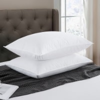 BioPEDIC Ultra Fresh Plush Bed Pillow with Cotton Cover, 4 Pack, Standard,  White, 1 Piece - Foods Co.