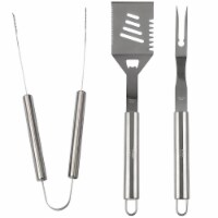 Cheer Collection 3 piece BBQ Grilling Tool Set