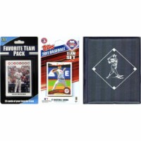 C & I Collectables 2011PHILLSTSC MLB Philadelphia Phillies Licensed 2011 Topps Team Set and F