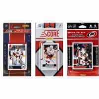 CandICollectables HURRICANES313TS NHL Carolina Hurricanes 3 Different Licensed Trading Card T