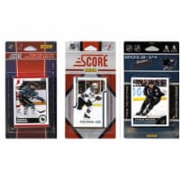 CandICollectables SHARKS413TS NHL San Jose Sharks 4 Different Licensed Trading Card Team Sets