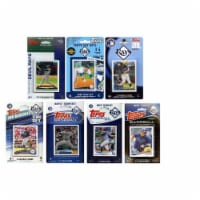 CandICollectables RAYS714TS MLB Tampa Bay Rays 7 Different Licensed Trading Card Team Sets
