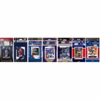 CandICollectables NFL New York Giants 7 Different Licensed Trading Card Team Set