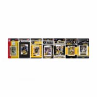 CandICollectables STEELERS714TS NFL Pittsburgh Steelers 7 Different Licensed Trading Card Tea