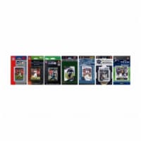 CandICollectables SEAHAWKS714TS NFL Seattle Seahawks 7 Different Licensed Trading Card Team S