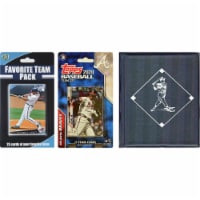 C&I Collectables 2020BRAVESTSC MLB Atlanta Braves Licensed 2020 Topps Team Set & Favorite Pla