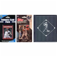 C&I Collectables 2020MARLINSTSC MLB Miami Marlins Licensed 2020 Topps Team Set & Favorite Pla