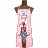 Shades of Color 263211 27 x 37 in. Blessed & Sho Nuff Favored Apron with Adjustable Neck Stra