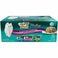 Purina Fancy Feast Elegant Medley's Florentine Collection Gourmet Cat Food (Pack of 6)