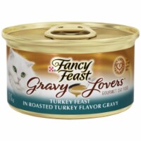 (24 Pack) Fancy Feast Gravy Lovers Turkey Feast (Pack of 6)