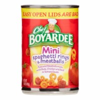 Chef Boyardee Mini Spaghetti Rings and Meatballs (Pack of 4)