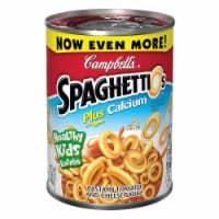 Campbell's SpaghettiOs Canned Pasta, Original Plus Calcium, 15.8 Oz. Can (Pack of 2)