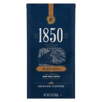 1850 Black Gold Ground Coffee, Dark Roast, 12 Oz. (Pack of 3)