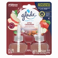Glade 13074 Plugins Air Freshener Oil Refill, Apple Cinnamon (Pack of 9)