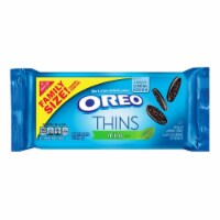 OREO Thins Chocolate Sandwich Cookies, Mint Flavored Creme (Pack of 10)