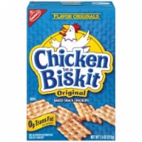 Chicken in a Biskit Original Baked Snack Crackers (Pack of 4)
